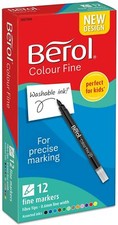 Berol felt tip colouring pens - felt,