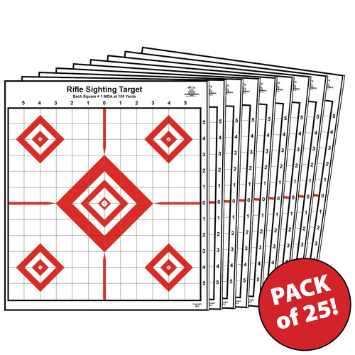 Rifle sighting targets for - rifle,