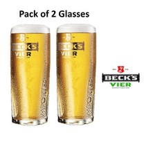 4 X Beck's Vier GENUINE Pint