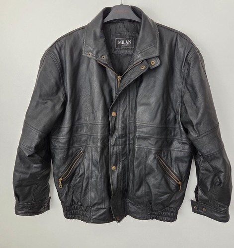 Milan leather bomber - milan, jacket