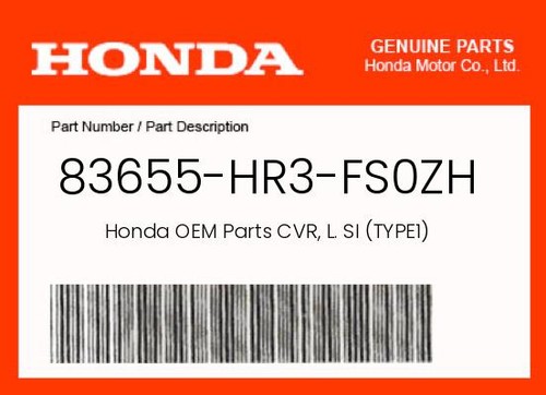 Honda genuine cvr - honda, si