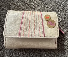 Butterfly by Matthew Williamson Ivory Leather Purse Wallet Debenhams designers 