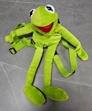 Kermit The Frog Muppets Small Plush Back Pack With Adjustable Straps 2012 Disney