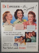1942 Ivory Soap New Velvet