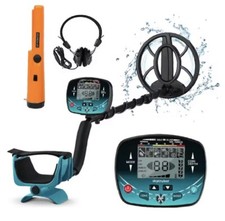 Metal detector with headphones - detector,