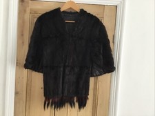Vintage Real Fur Cape