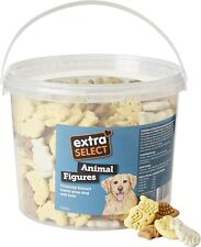 Extra Select Animal Figures Dog Biscuits in a 3ltr Bucket (420 Treats)