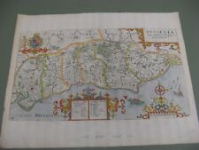 100% ORIGINAL  SUSSEX  MAP BY