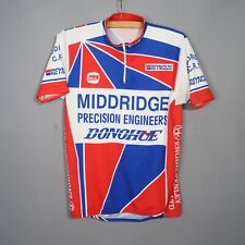 Vintage Middridge CRT - Small - Paul Donohue Cycling Team Jersey 90s Nico
