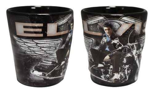Elvis presley shot glass - shot,