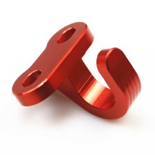Red Rear Brake Line Hose Clamp Hook for Honda AX-1 CRM250 XR250 CRF150 Dirt Bike