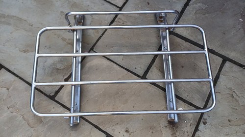 Mgb chrome boot rack - chrome,