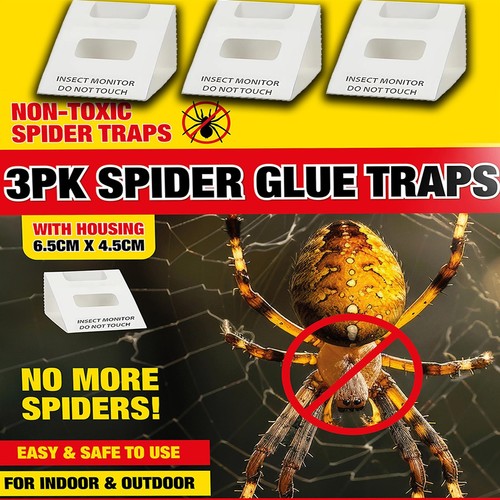 Spider killer traps poison - 3x,
