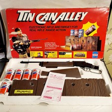 RARE  Tin Can Alley Game by Ideal   (  1976  )   FULLY WORKING 