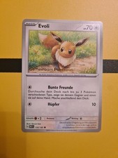 Pokemon Together Pokepost Promo Eevee Stamped  133/165 Evoli Gemeinsam German