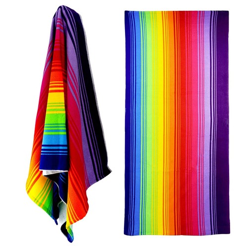Microfibre beach towel - microfibre,