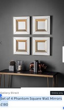 John Lewis Mirrors M&S Phantom Square Frame Wall Mirror 4 John Lewis Mirrors 