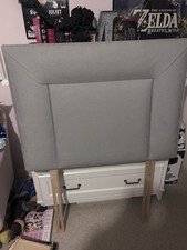 Beautiful Gray Soft Headboard For Single Bed. Dreams . In Packaging 