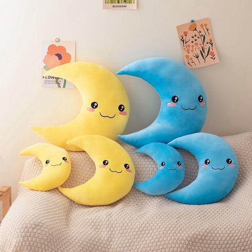 Cute moon plush - moon, pillow