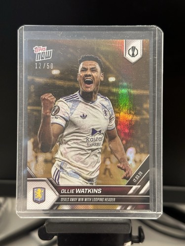 Topps now ollie watkins aston - ollie,