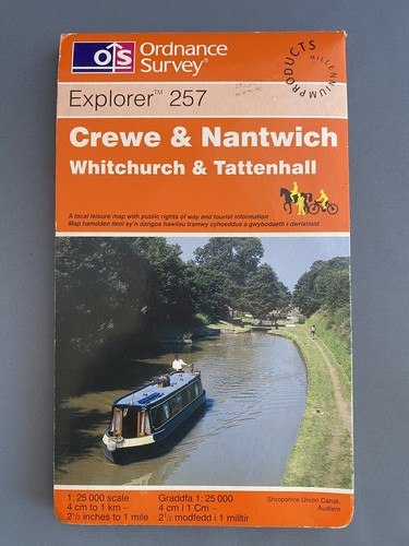 Ordnance survey crewe - survey., &