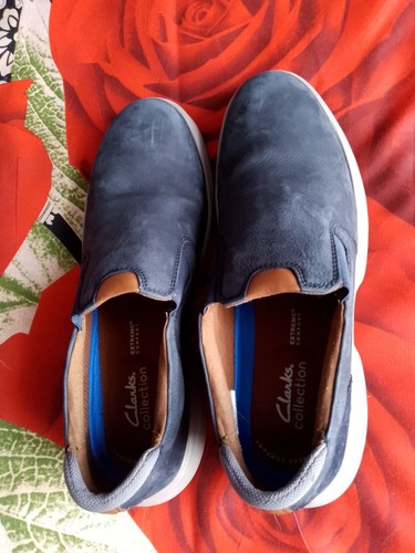 Clarks shoes blue - shoes, 9.5