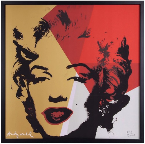 Andy warhol golden marilyn - andy,