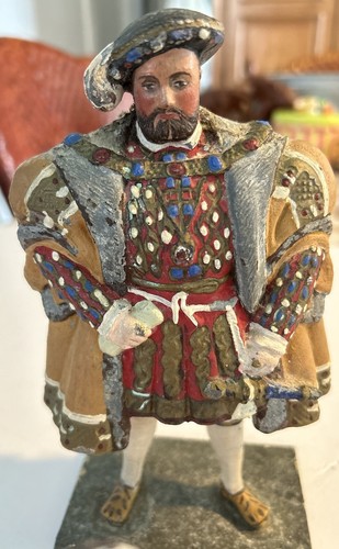 Rare hand painted - painted, lead
