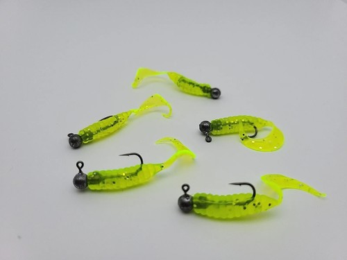 Curly tail fishing baits - 5,
