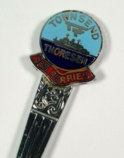 Townsend Thoresen Car Ferries Souvenir Tea Spoon - Falklands War - 