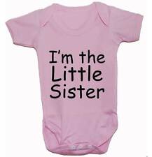 I'm The Little Sister Babygrow Bodysuit Romper T-Shirt Newborn-24mths Gift