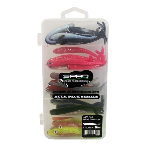 Spro drop shot 8cm 30pcs - 8cm,