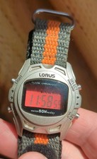 Rare Vintage Lorus LCD Quartz