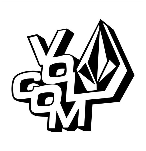 Volcom stone vinyl decal - vinyl,