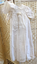 100% Silk Christening gown &