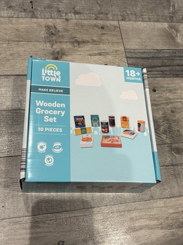 Aldi little town wooden - aldi,