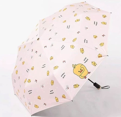 New yellow duck umbrella - new,