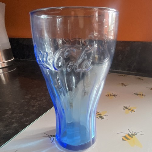Coca cola embossed - blue, tint