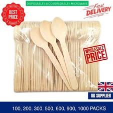 Biodegradable Wooden Spoons