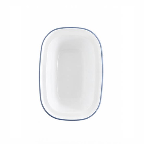 Falcon enamel 22cm - falcon, white
