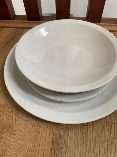White ottilie porcelain - white, pc