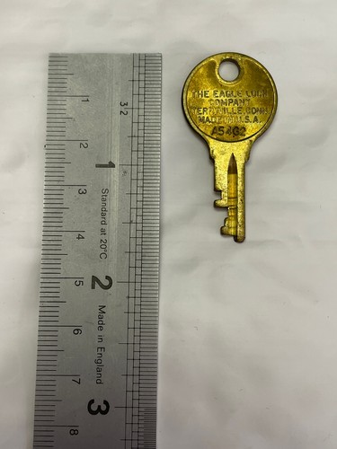 Vintage eagle lock - lock, key