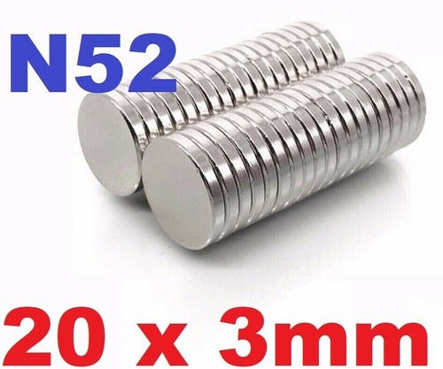 Magnets 20x3 neodymium disc - magnets, mm