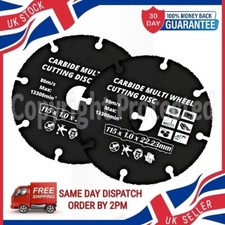 2 CARBIDE CUTTING DISC MULTI