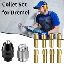 Drill Chuck Collet Set for