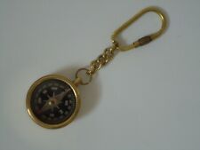 Brass Compass on Key Ring - Nautical / Ship / Sea / A Very Nice Gift  2
