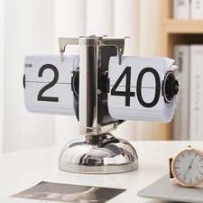 Digital Flip Desk Clock Retro