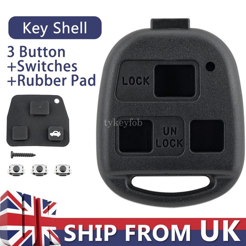 Button remote key - key, case