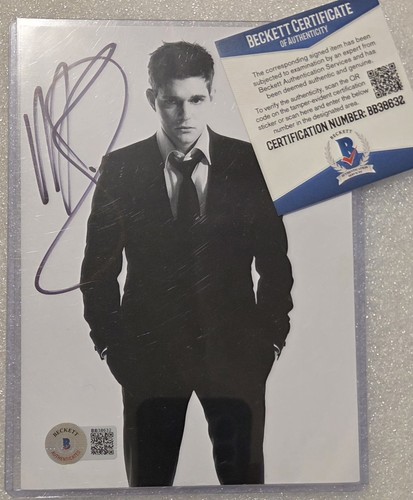 Michael buble signed - 5x7, photo