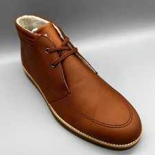 Fred Perry Hawley Ankle Desert Boots Brown Leather Mens Uk 9 Terraces Casuals